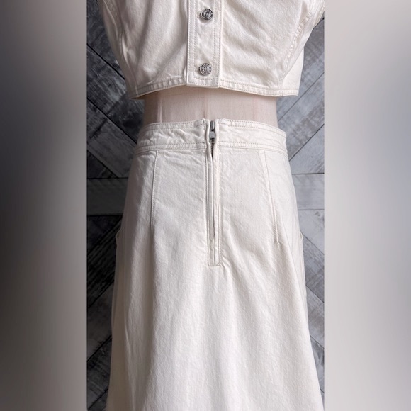 CURRENT/ELLIOTT NWT DENIM THE NIGHTFALL DRESS - - Picture 9 of 15